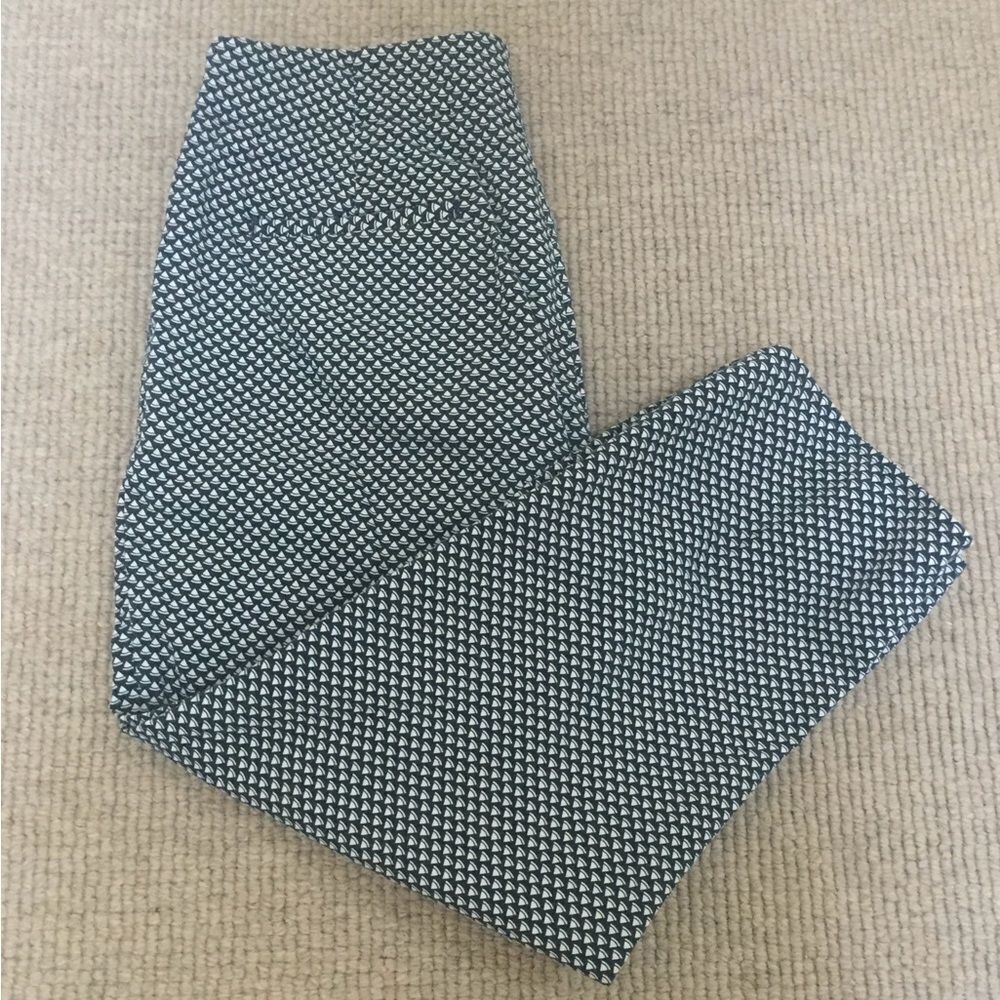 Blue and White Talbots Capris
